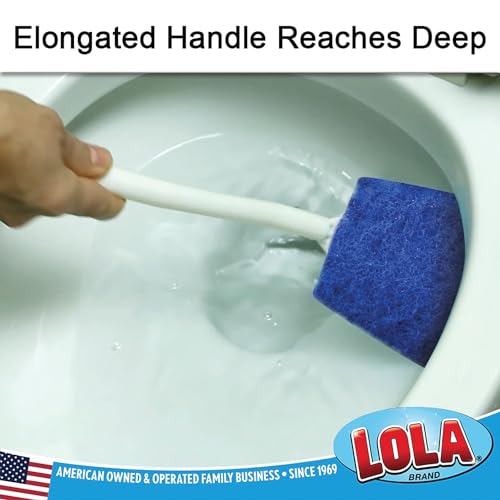 Bath & Toilet Bowl Scrubber Brush w