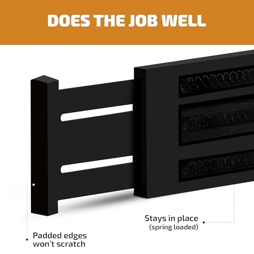 6 Pack Black Drawer Dividers (6 Count)