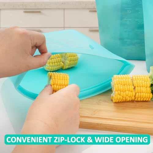 Reusable Food Storage Bags Extra Large (4 Count)