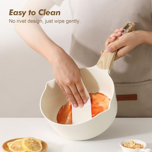 Ceramic Nonstick Sauce Pan with Lid
