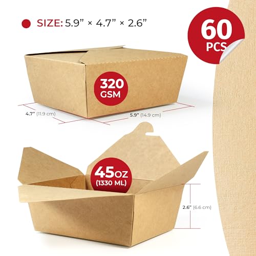 Takeout Storage Containers (60 Count)
