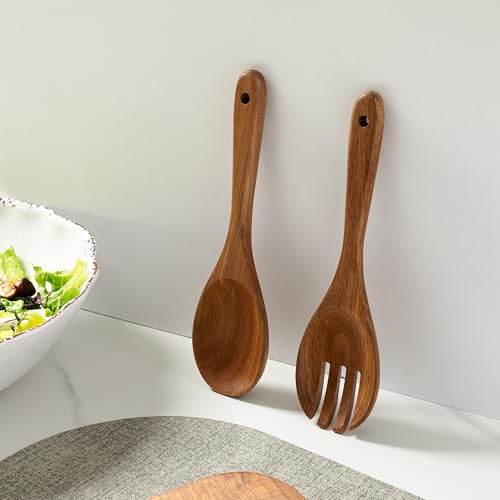 Wood Salad Servers