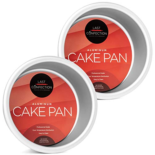 4 x 2 Inch Round Cake Pans (2 Count)