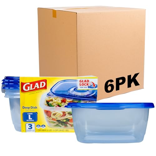GladWare Deep Dish Food Storage Containers (18 Count)