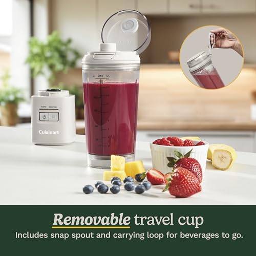 Cordless Rechargeable Portable Blender for Smoothies & Shakes