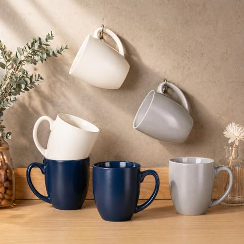 16 oz Coffee Mugs Set of 6 (6 Count)