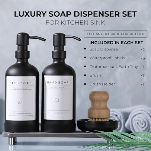 Luxury] Kitchen Soap Dispenser Set
