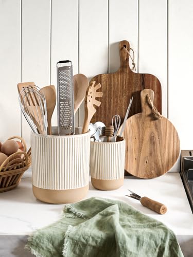 Ceramic Kitchen Utensil Holder Set of 2 (2 Count)