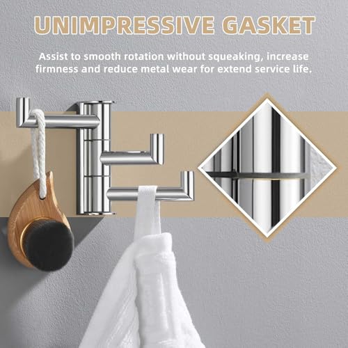 Bathroom Towel Hook Polished Chrome