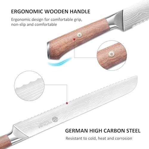 10" Bread Knife for Homemade Bread