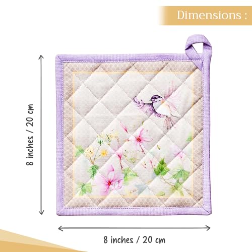 Pot Holders 100% Cotton Potholders (2 Count)