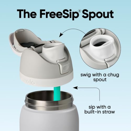 FreeSip Stainless Steel Water Bottle 32 oz Summer Sweetness