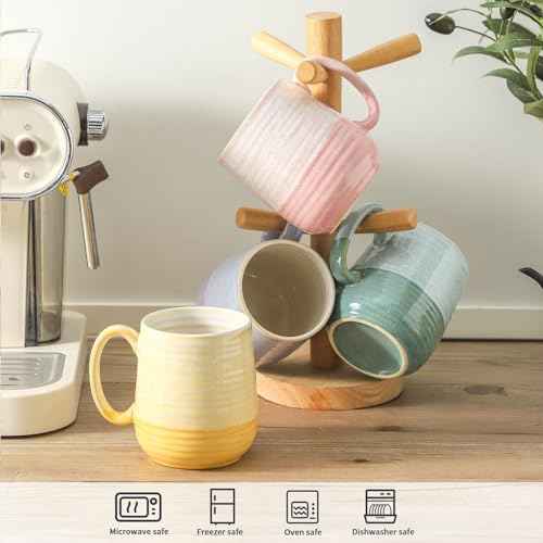 Coffee Mugs Set of 4 (4 Count)
