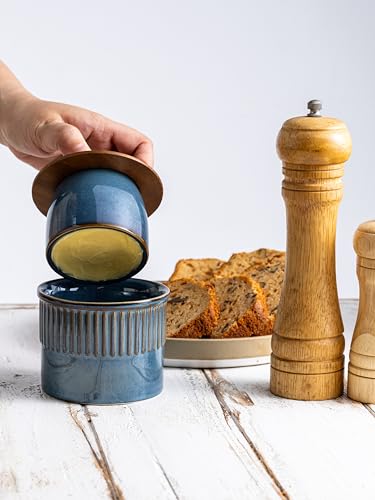 Ceramic Butter Dish with Lid
