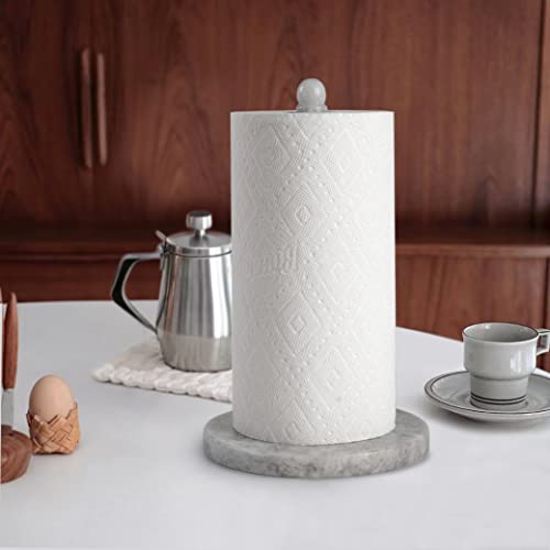 African Natural Marble Paper Towel Holder Countertop