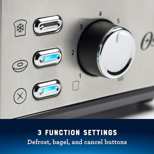 2 Slice Toaster with Extra Wide Slots