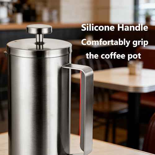 600ml Small French Press Coffee Maker