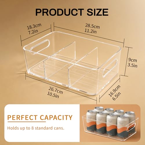 4 Pack Pantry Organizers and Storage (4 Count)