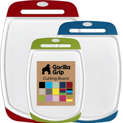 BPA Free Reversible Cutting Board (3 Count)
