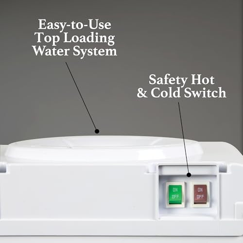 Top Loading Water Cooler with Removable Drip Tray & Energy