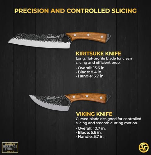 Hand Forged Professional Butcher Knife (6 Count)