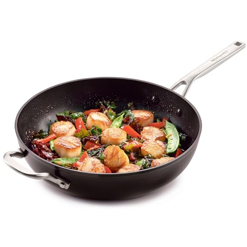 Hard Anodized Nonstick Stir Fry Pan