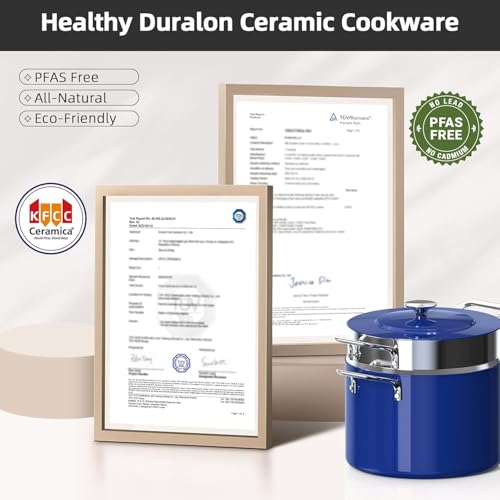 Lux 13pc Forged Lightweight Nonstick Ceramic Cookware Set
