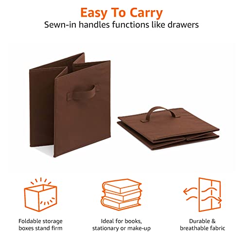 Collapsible Fabric Storage Bins with Handles (6 Count)