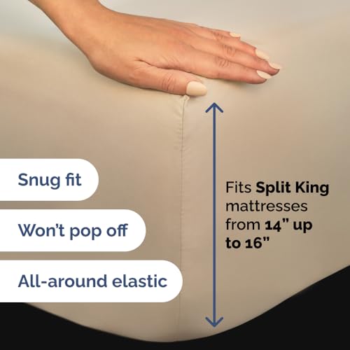 Flex Top Split Head King 4 Piece Sheet Set