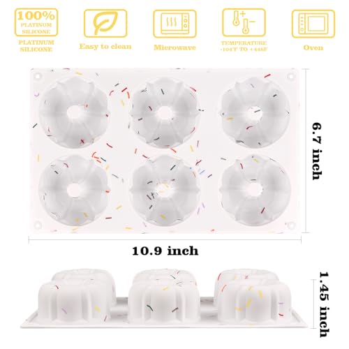 3 Pcs Mini Fluted Cake Pan (3 Count)