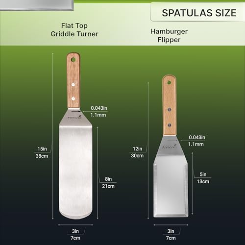 Metal Spatula Set (2 Count)