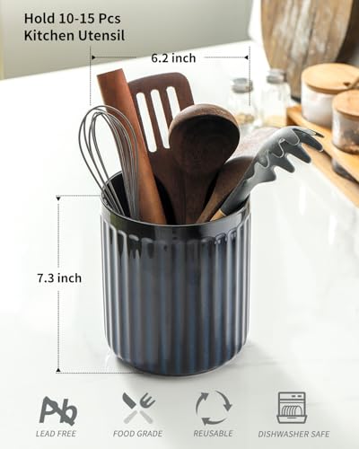 Ceramic Utensil Holder (88 Fl Oz)