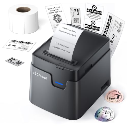 2 Inch Desktop Bluetooth Barcode Label Printer for Small Business