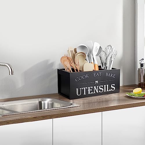 Extra Large Utensil Holder Countertop for Kitchen Counter