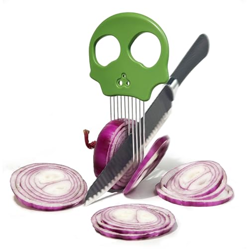 Stainless Steel Onion Cutter & Egg Slicer