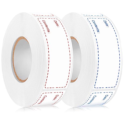 1000 Freezer Labels (1000 Count)