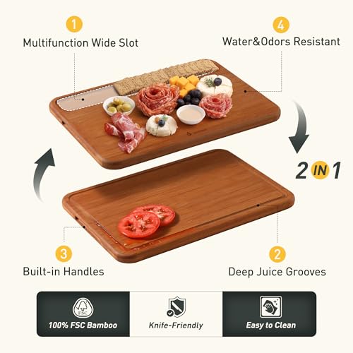 2 Packs Wood Cutting Board (2 Count)