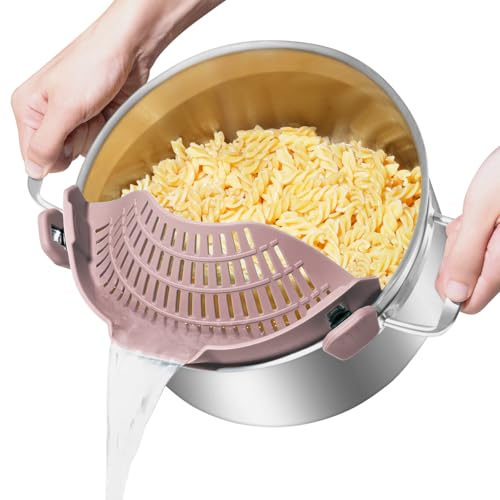 Pot Strainer Clip on Silicone