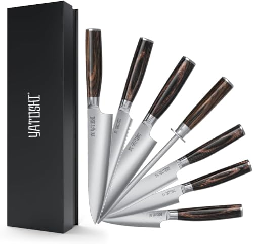 Yatoshi Kitchen Knife Set (7 Count)