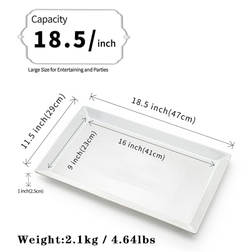 MIECOO Large Serving Platter Set of 2 (2 Count)