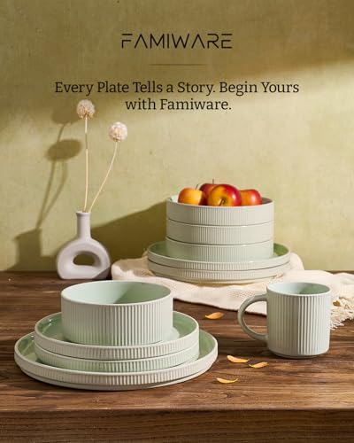 Star Stoneware Dinnerware Sets with Pasta Bowls (16 Count)