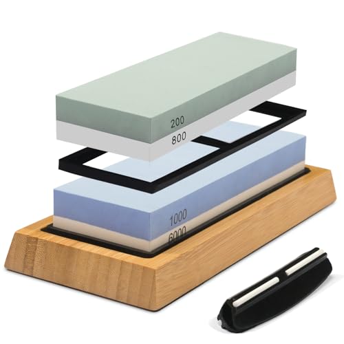 Whetstone Knife Sharpening Stone Kit