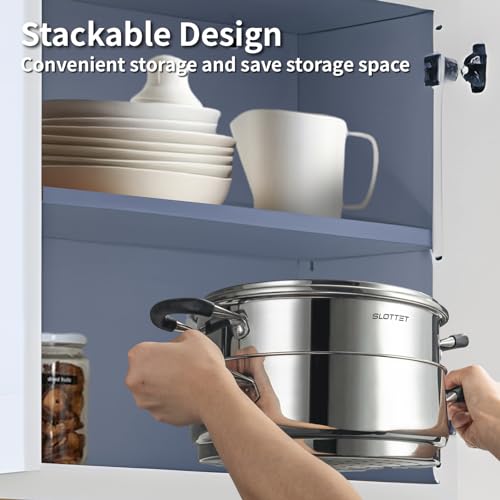 6 Quart Stainless Steel Stock Pot with Steamer