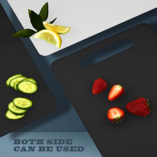 Plastic Utility Cutting Board with Handles