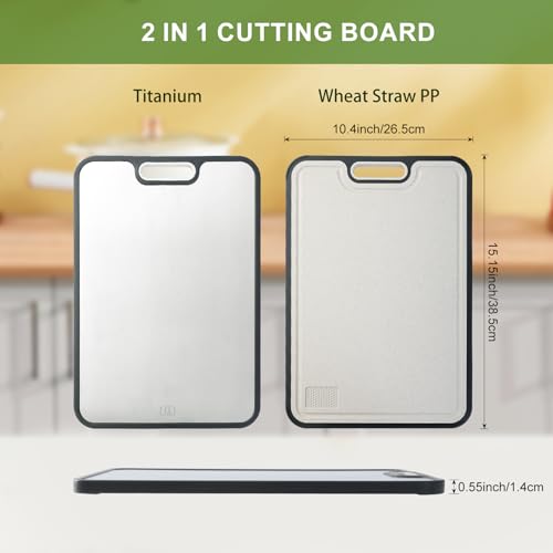 Titanium Cutting Board for Kitchen