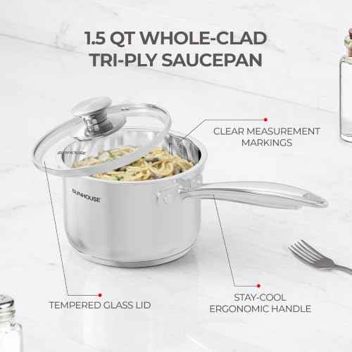 Stainless Steel Saucepan