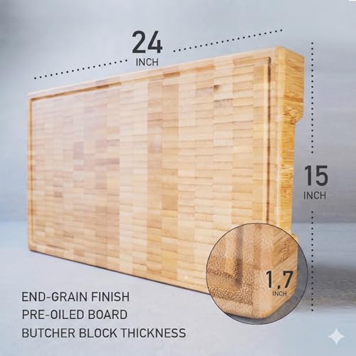 XXL Bamboo Cutting Board
