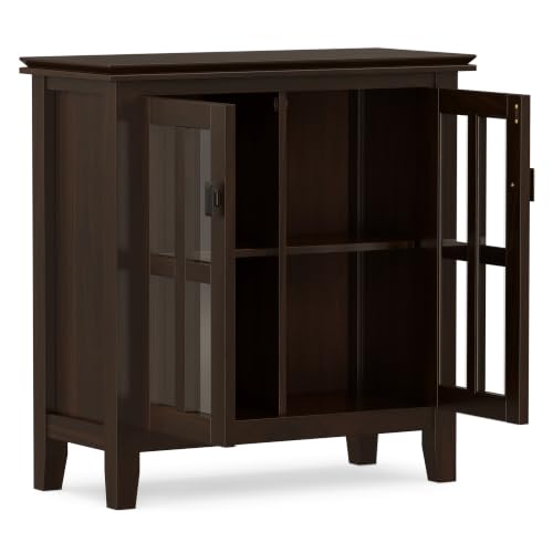 Artisan 38" Wide Solid Wood Cabinet in Brunette Brown