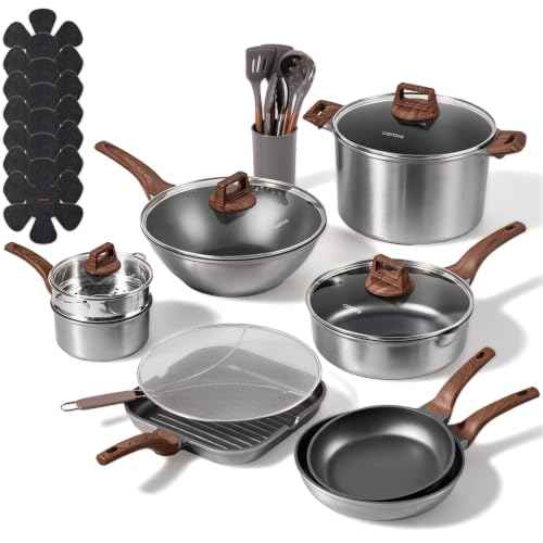 26pcs Pots and Pan Set Nonstick