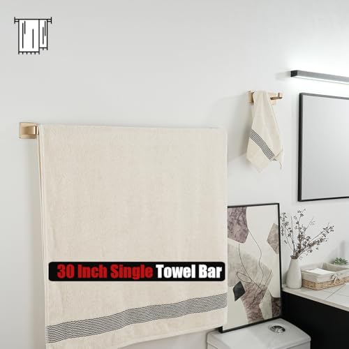 Champagne Bronze Bath Towel Bar